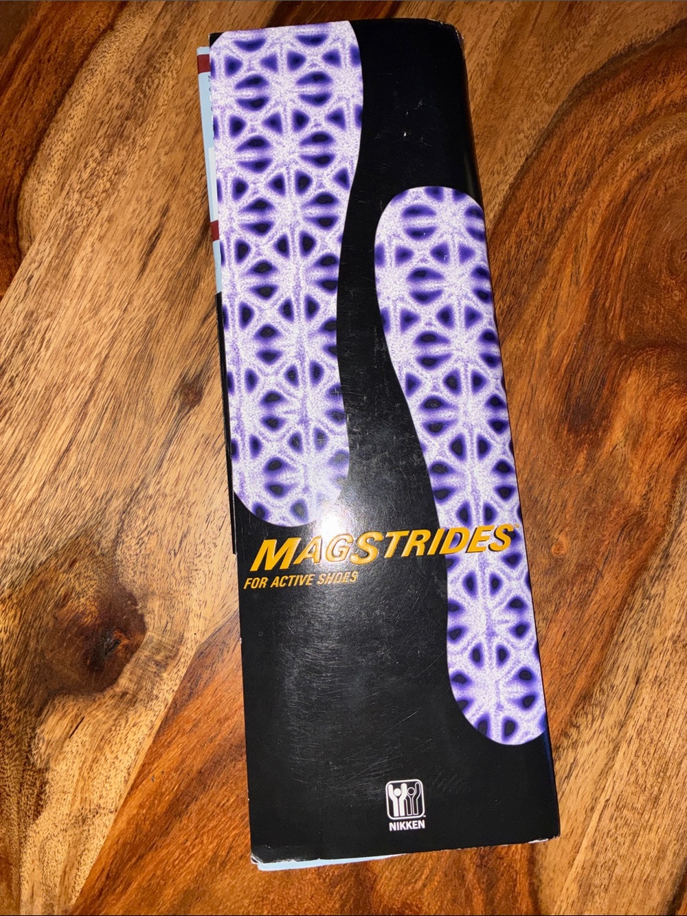 Nikken MagStrides Purple Insoles for Active Shoes